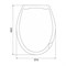 Сиденье для унитаза VirPlast 20985581 - фото 16534361