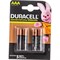 Аккумуляторные батарейки Duracell HR03-4BL, 850мАч - фото 16553929