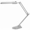 Настольная лампа светильник Дельта + на подставке, ЛЮМИНЕСЦЕНТНАЯ, цоколь 2G7, 11 Вт, серый - фото 16563259