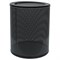 Урна-корзина металлическая для мусора 16 литров, перфорированная, черная, оцинкованная сталь, ТИТАН., 415 - фото 16563333