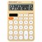 Калькулятор настольный BRAUBERG STYLE-12-BG (157х106 мм), 12 разрядов, двойное питание, БЕЖЕВЫЙ, 272967 - фото 16563851