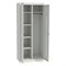 Шкаф металлический хозяйственный ШМУ-22-800, двухсекционный, 1850х800х500 мм, 38 кг, разборный - фото 16564166