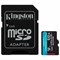Карта памяти microSDXC 512 GB KINGSTON Canvas Go Plus, UHS-I U1, 170 Мб/с (class 10), с адаптером, SDCG3/512Gb - фото 16566398