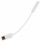 Переходник для наушников с Type-C на AUX (MINI JACK 3.5 мм), MB mObility, белый, УТ000025651 - фото 16566409