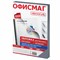 Обложки пластиковые для переплета, А4, КОМПЛЕКТ 100 шт., 200 мкм, прозрачные, ОФИСМАГ, 531448 - фото 16566502