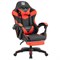 Кресло компьютерное DEFENDER "Tornado", 2 подушки, подставка для ног, экокожа, черное/красное, ш/к 26722, 64057 - фото 16566803