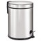 Ведро мусорное с педалью 12 литров "Classic Plus", ЗЕРКАЛЬНОЕ, нержавеющая сталь, со съемным внутренним ведром, LAIMA, ТУРЦИЯ, 608113 - фото 16567449