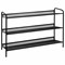 Полка для обуви "Женева-33", 865х270х600 мм, 3 полки, металл, чёрная, ПДО Ж33 Ч - фото 16568935