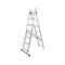 Комбинированная двухсекционная лестница ForceKraft fk-bl-e207 52850 - фото 16579350