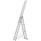 Трехсекционная алюминиевая лестница SMARTY SN011-311 - фото 16613179