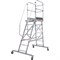 Передвижная односторонняя лестница-подмости НОВАЯ ВЫСОТА NV 5510 - фото 16622500