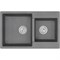 Кварцевая мойка EMAR EMQ-2800.Q Антрацит - фото 16636789