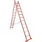 Универсальная двухсекционная диэлектрическая лестница-стремянка Диэлектрик ССД-У - фото 16665947
