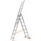 Трехсекционная лестница Эйфель Гранит 3х7 - фото 16697792