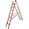 Универсальная двухсекционная диэлектрическая лестница-стремянка Диэлектрик ССД-У 2х7 - фото 16706786