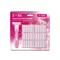 Бритвенный станок многоразовый женский, 3 лезвия, 31 кассета, розовый, X-ONE, 700025 - фото 16776551