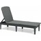 Шезлонг KETER Jaipur Sun lounger, with cushion графит - фото 16777247