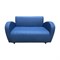 Двухместный диван Мягкий Офис синий - фото 16778447