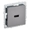 Hdmi-розетка IEK Brite рhdmi-0-брс - фото 16781847