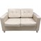 Двухместный диван Мягкий Офис кремовый - фото 16793388