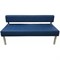 Трехместная секция дивана Мягкий Офис синяя - фото 16818184
