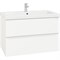 Подвесная тумба с раковиной ум. como 80 Onika эвада 80 - фото 16851259