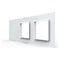 Панель для сенсорного выключателя и двух розеток LIVOLO BB-C7-C1/SR/SR-11 - фото 16855261