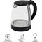 Электрический стеклянный чайник Atlanta ATH-2460 white - фото 16871374
