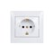 Розетка INTRO Plano - фото 16872468