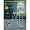 Телескопическая лестница стремянка Forsage F-UP190-M - фото 16878642