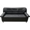 Трехместный диван Мягкий Офис черный - фото 16881909