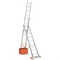 Трехсекционная лестница Эйфель Гранит 3х7 - фото 16890557