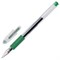 Ручка гелевая с грипом PILOT "G-1 Grip", ЗЕЛЕНАЯ, корпус прозрачный, узел 0,5 мм, линия письма 0,3 мм, BLGP-G1-5 G - фото 16900543