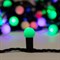 Гирлянда Neon-Night мультишарики d=17,5 мм 20м 200LED RGB, черный ПВХ - фото 16917325