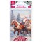 Гирлянда новогодняя "Ретро", 15 флажков, 10х15 см, картон, 2,5 м жгут, ЗОЛОТАЯ СКАЗКА, 592585 - фото 16921489
