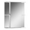 Правый шкаф-зеркало Айсберг Норма 2-55 - фото 16954689