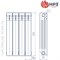 Алюминиевый радиатор отопления НРЗ серия Люкс - фото 17061522