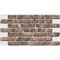 ПВХ панель Регул кирпич ретро коричневый - фото 17088211