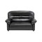 Двухместный диван Мягкий Офис с механизмом черный - фото 17102606
