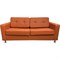 Трехместный диван Мягкий Офис с механизмом оранжевый - фото 17104062