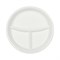 Одноразовая пластиковая тарелка Комус Стандарт - фото 17111326