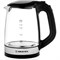 Электрический стеклянный чайник BRAYER BR1040BK - фото 17138338