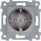 Одноместной механизм розетки Кунцево-Электро аксиома - фото 17166252