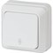 Одноклавишный переключатель INTRO Quadro - фото 17170022