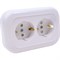 Двухместная розетка Кунцево-Электро ВАЛЕНТИНА РС16-325 - фото 17199337