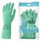 Перчатки латексные КЩС, сверхпрочные, плотные, хлопковое напыление, размер 7,5-8, M (средний), зеленые, HQ Profiline, 73583 - фото 17240950