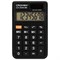Калькулятор карманный CROMEX (КРОМЕКС) CX-210N-BK (96х62 мм), 8 разрядов, двойное питание, черный, 273834 - фото 17248528