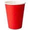 Стакан одноразовый бумажный 350/410 мл, D 90 мм, красный, КОМПЛЕКТ 1000 шт., холодное/горячее, WELDAY (ВЭЛДЭЙ), 702694 - фото 17253542