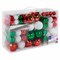 Шары ёлочные НАБОР 132 предмета "Red&Green", красный/зеленый/белый, пластик, ЗОЛОТАЯ СКАЗКА, 592180 - фото 17257831
