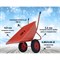 Двухколесная строительная тачка LWI LWI150х2PROFI - фото 17266334